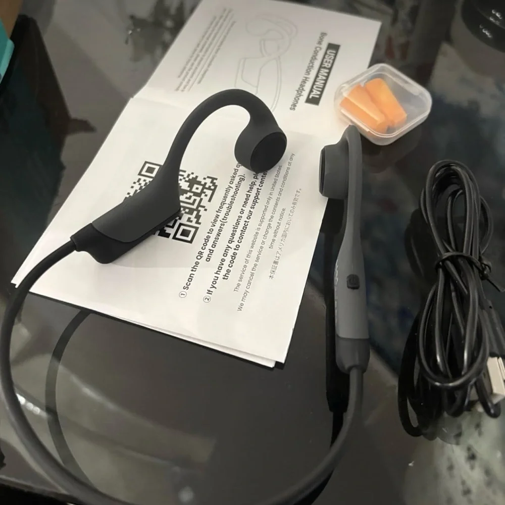 Bone Conduction Headphones, 2024 Upgrade Open-Ear Wireless Bluetooth-brand new